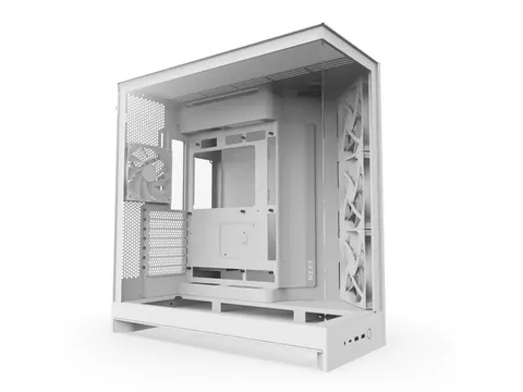 Gabinete NZXT H9 Flow 2025, doble cámara ATX