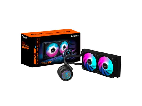 Enfriamiento líquido Gigabyte AORUS Waterforce II, radiador de 240 mm