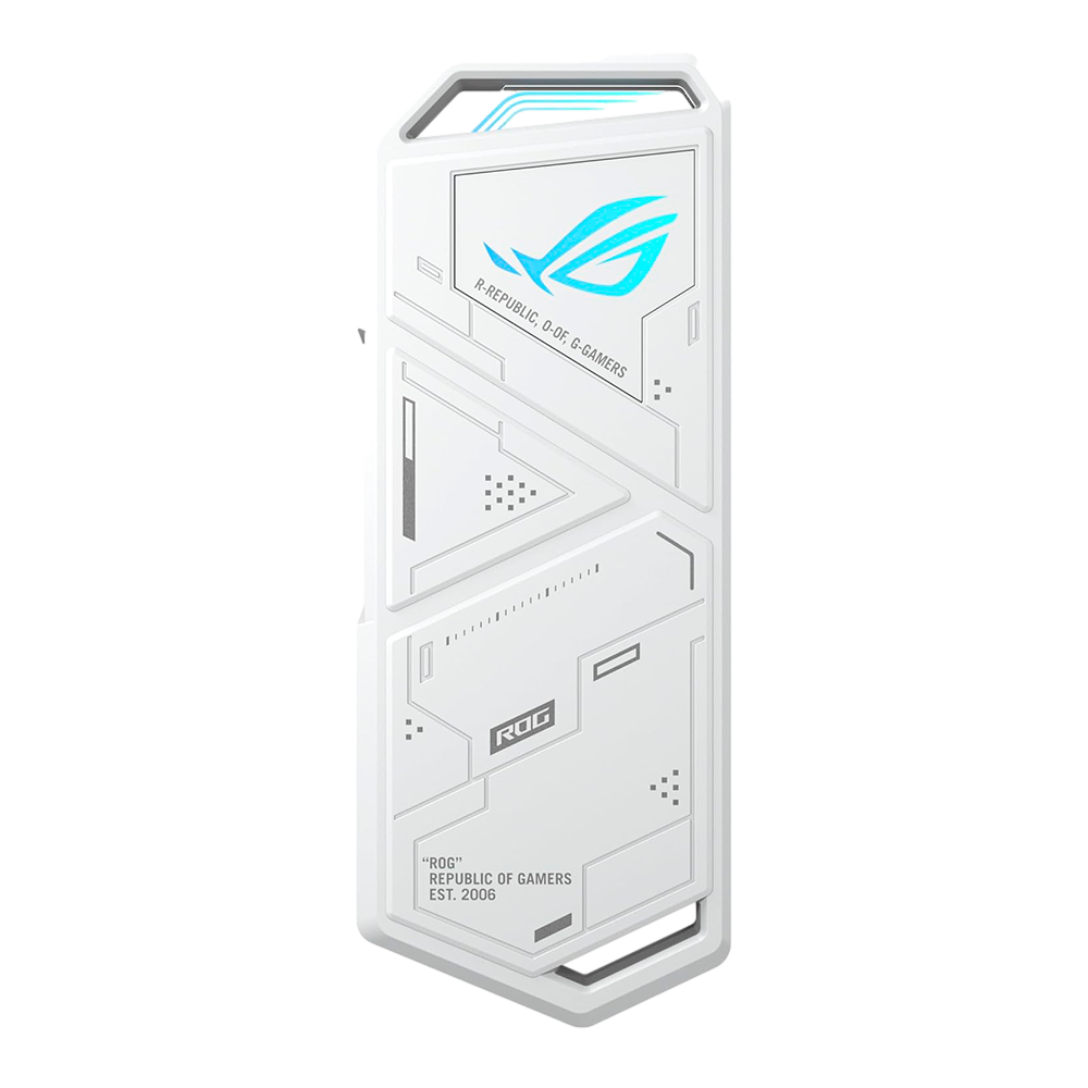 Enclosure SSD M.2 NVMe ASUS ROG Strix Arion / USB 3.2 Gen 2 (10Gbps) / RGB Aura Sync / Blanco / ROG STRIX ARION/WHT/G/AS